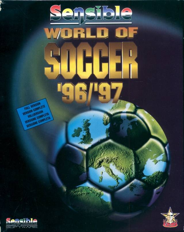 Sensible World Of Soccer 96/97 box art for Amiga